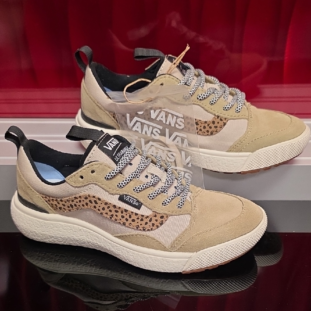 Vans Ultrarange Exo – Animal Brown/White – Men’s 3.5 / Women’s 5.0
